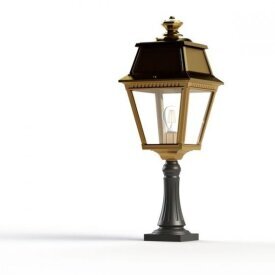 Avenue 2 06 | Messing Sockelleuchte klare Höhe Roger Pradier